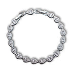 Cubic Teardrop Bracelet