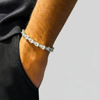 Cube Bracelet - Silver