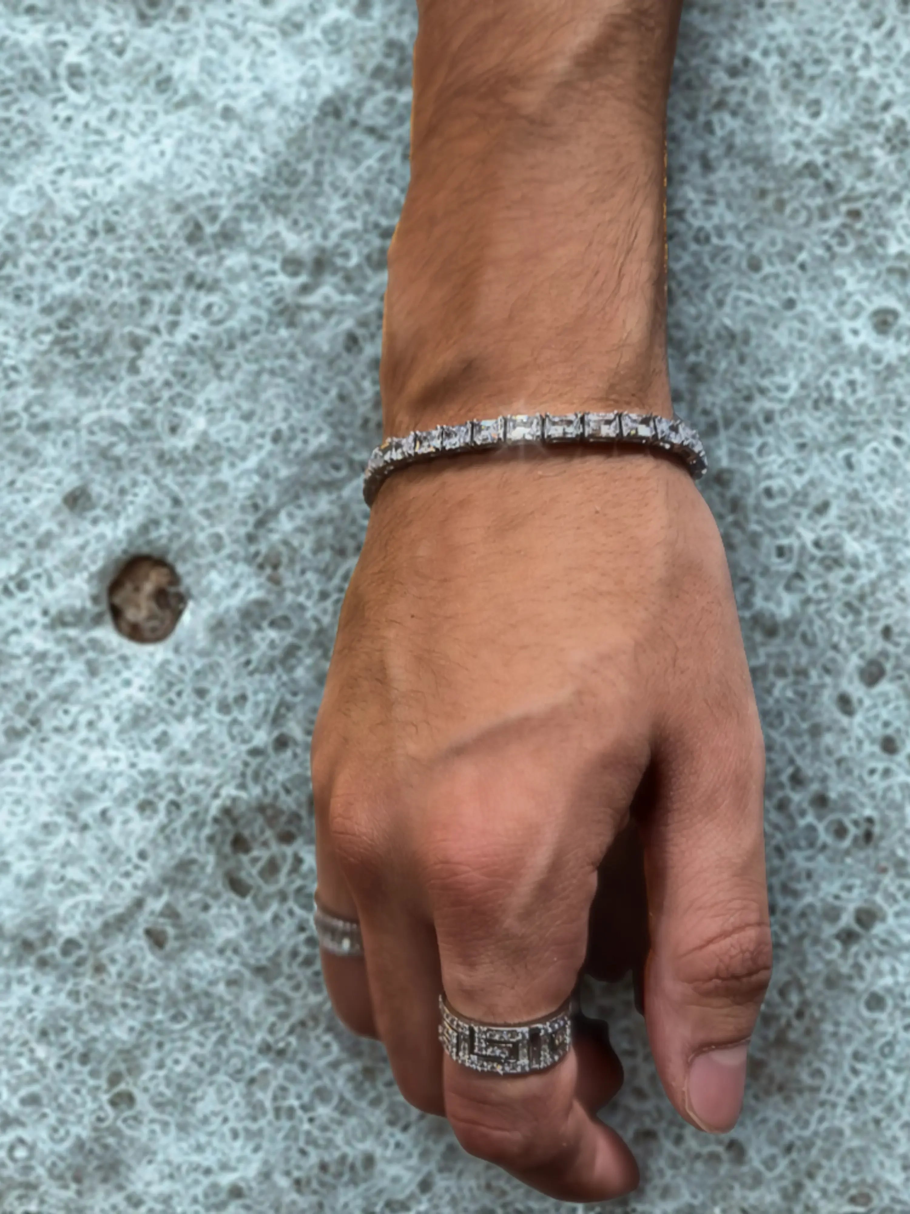 Square Cut Bracelet