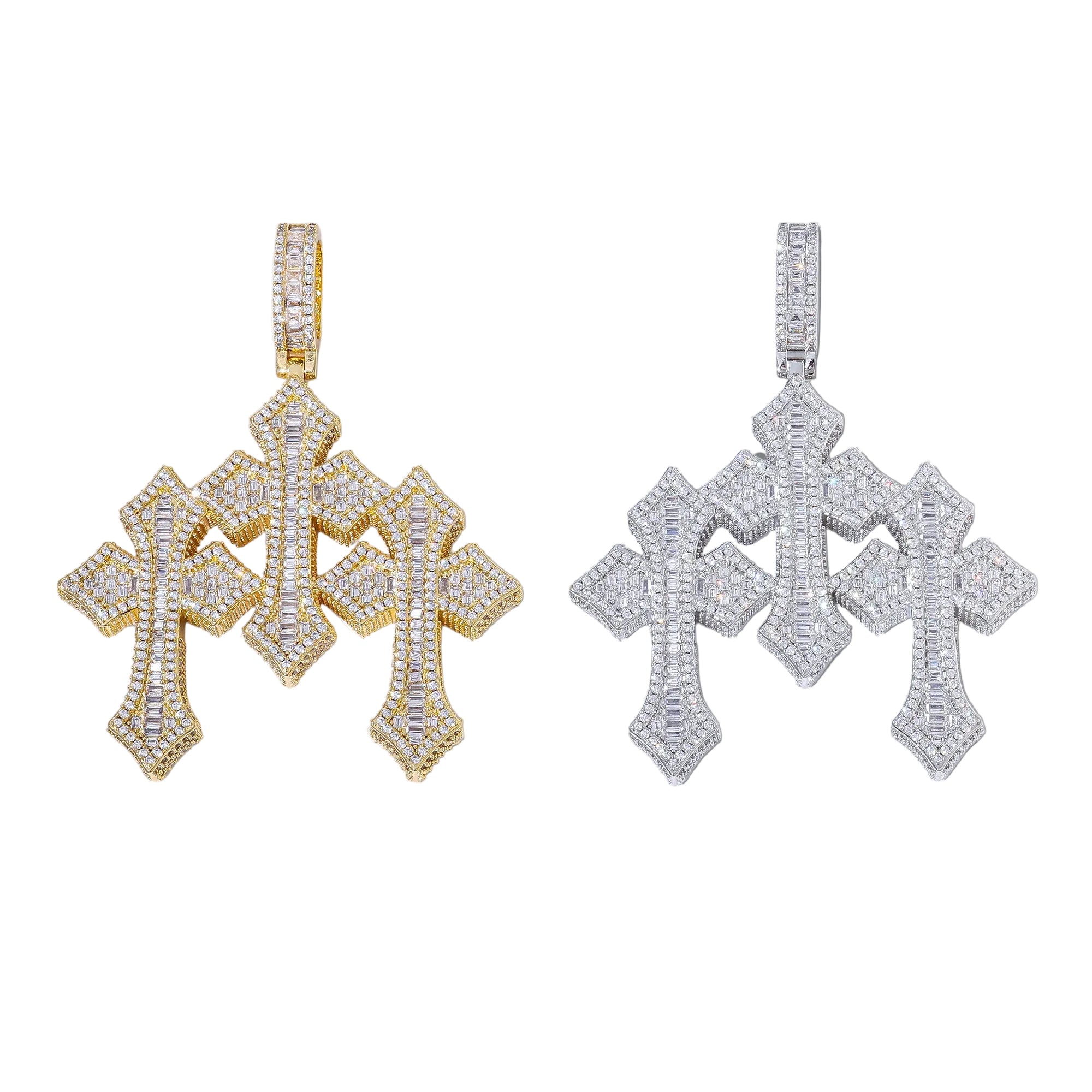 Triple Cross Pendants