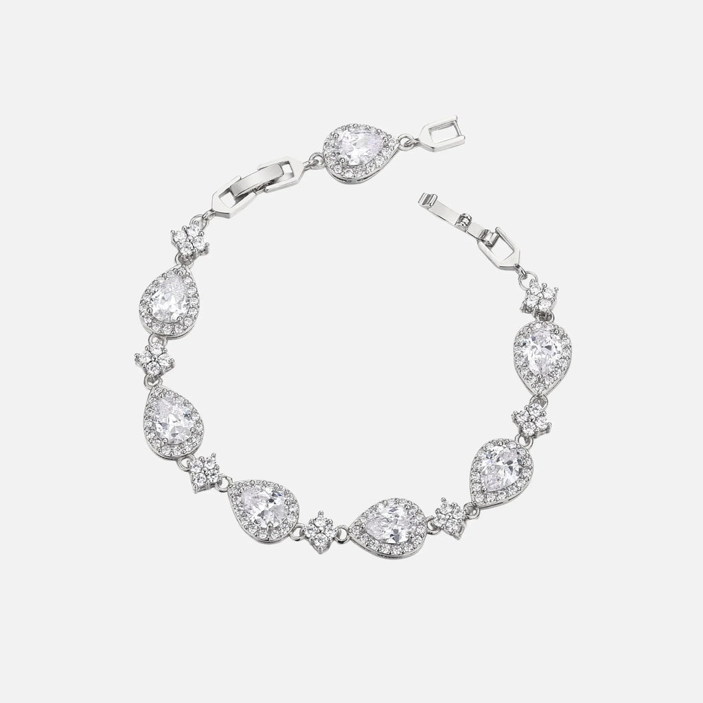 Star Drop Bracelet - Silver