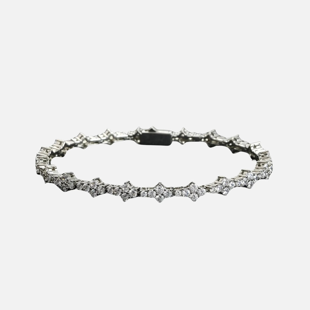 Honeycomb Bracelet - Silver
