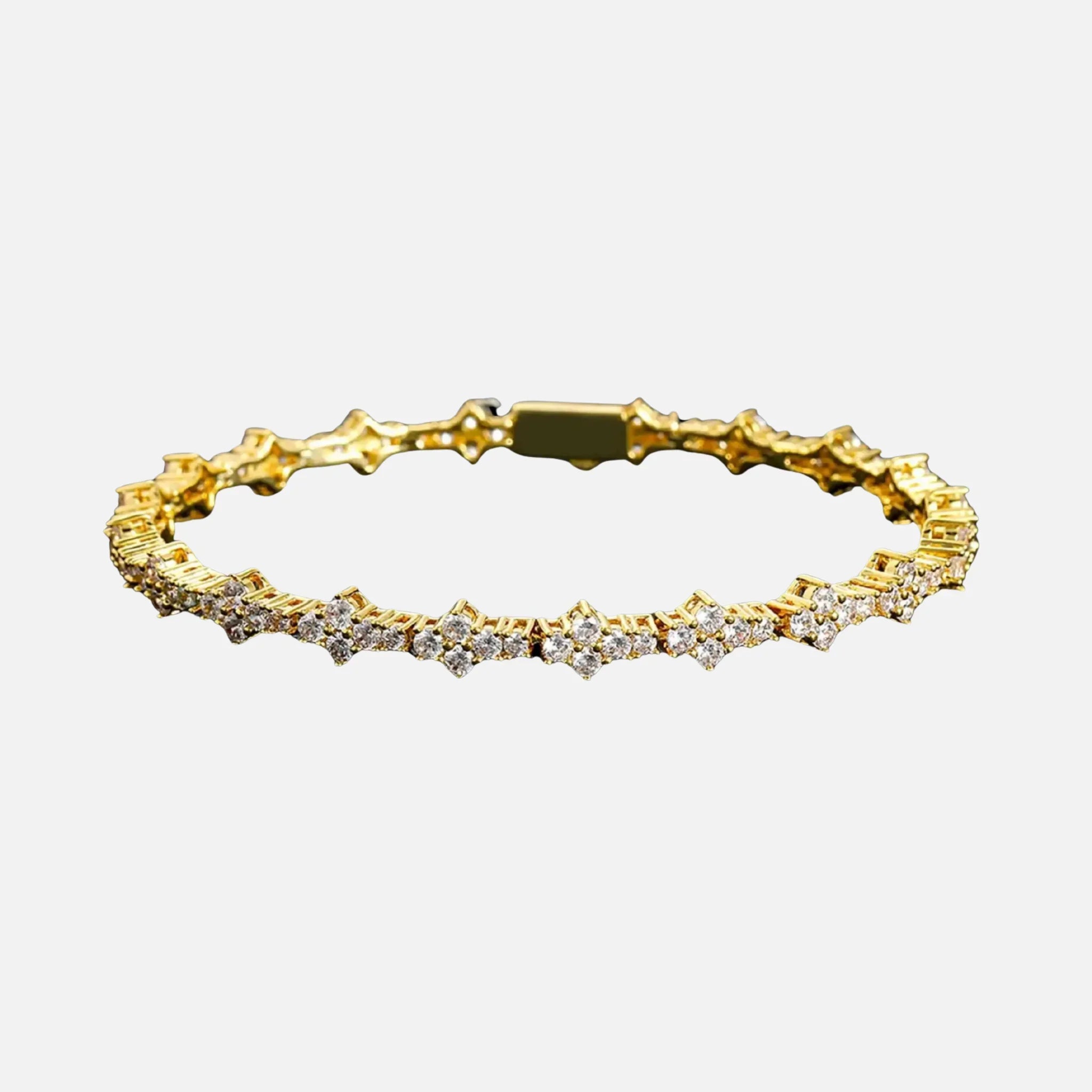 Honeycomb Bracelet - Gold