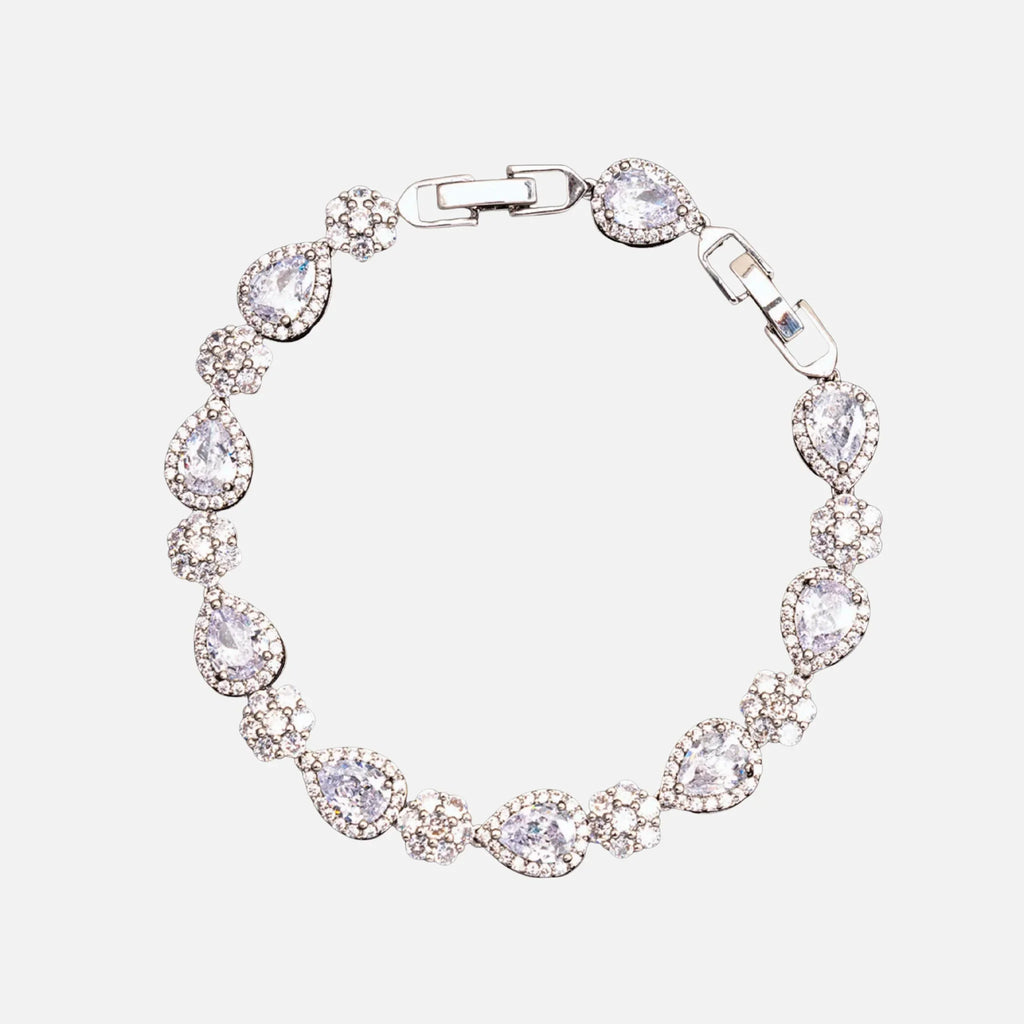 Blossom Drop Bracelet - Silver