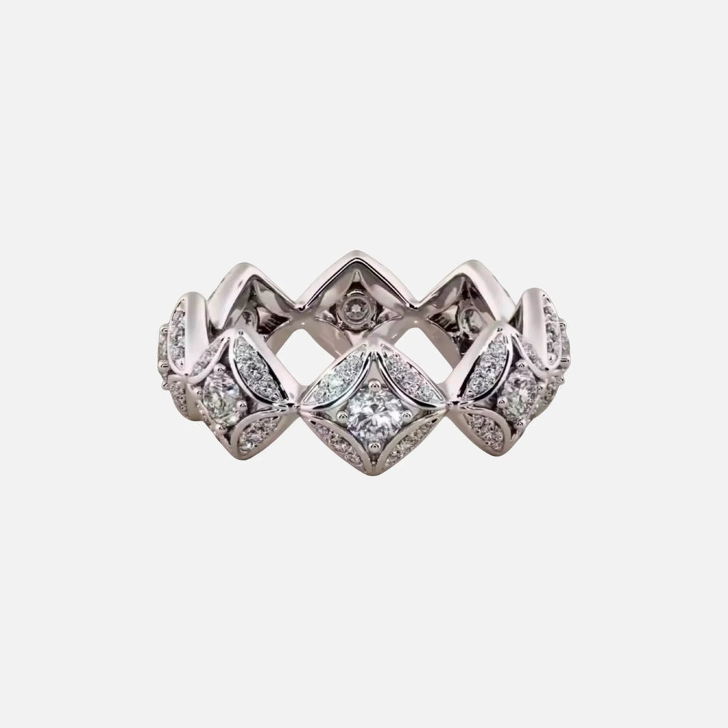 CROWN RING - SILVER
