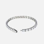 Square Cut Bracelet - Silver