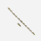 Multi-Stone Bracelet - Gold