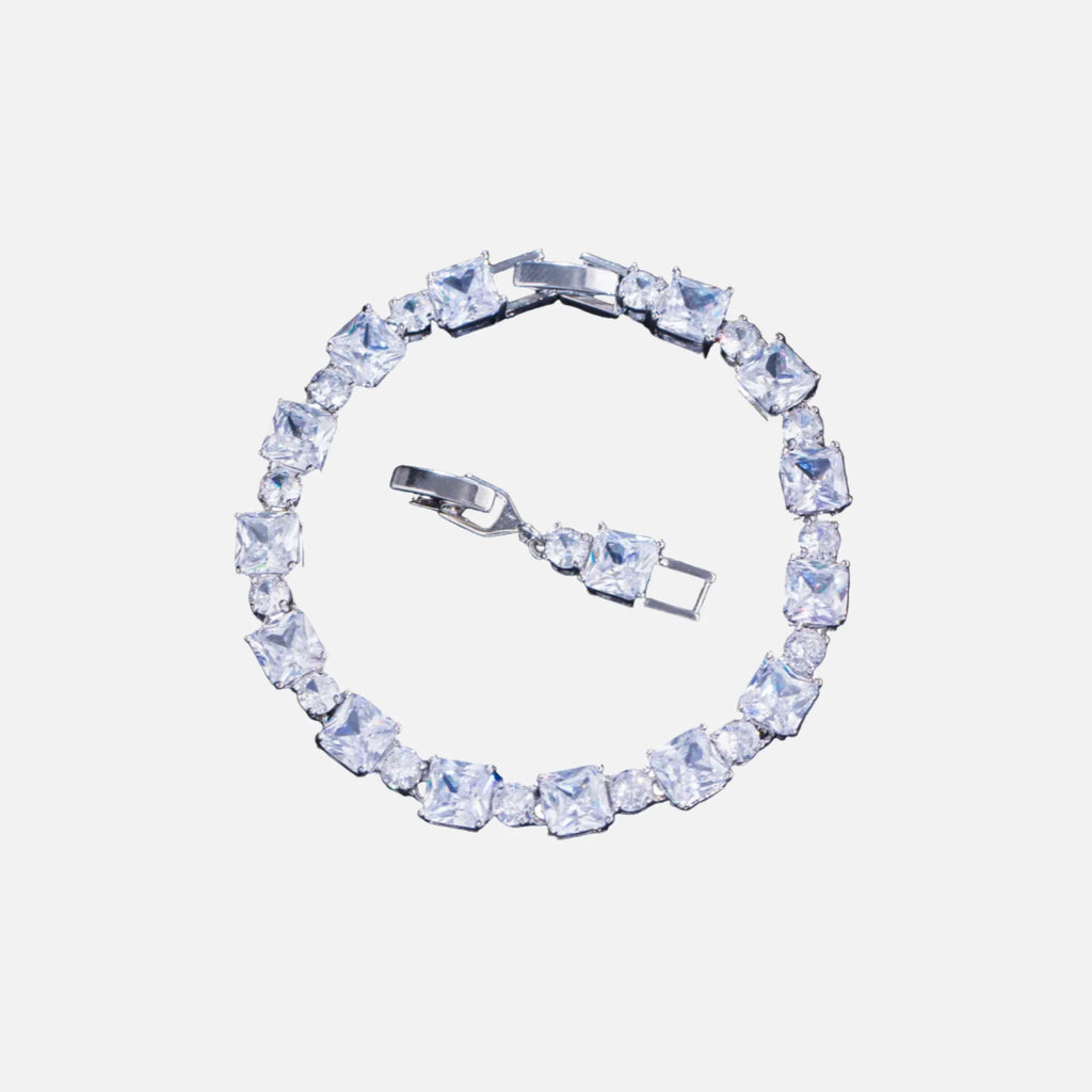 Cube Bracelet - Silver