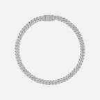 Iced Cuban Bracelet - 6mm - Silver