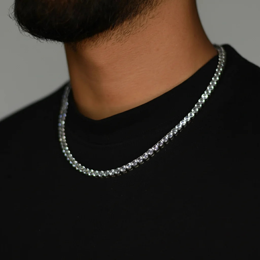 Tennis Chain - 3mm - Silver